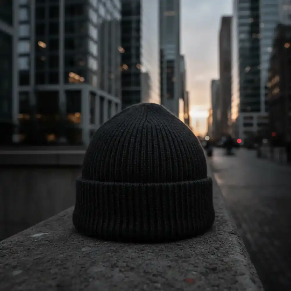 Blackout Knit Beanie